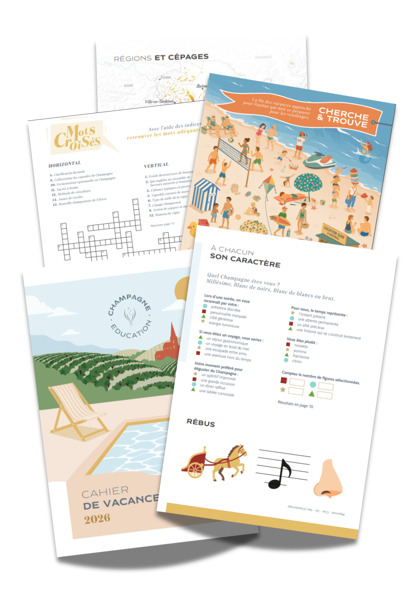 Mock up Livret de vacances 2026 Mock up Livret de vacances 2026